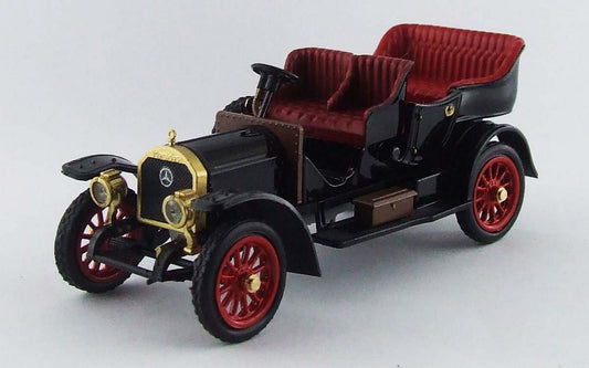 MODELLINO IN SCALA COMPATIBILE CON MERCEDES TOURISME 1909 OPEN BLACK 1:43 RIO RI4445