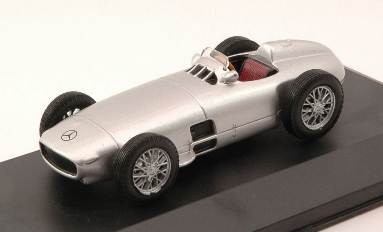 MODELLINO IN SCALA COMPATIBILE CON MERCEDES W 196 1954 SILVER 1:43 WHITEBOX WB149