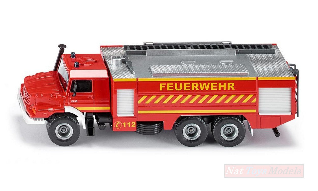 SCALE MODEL COMPATIBLE WITH MERCEDES ZETROS FIRE ENGINE 1:50 SIKU SK2109