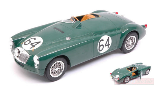 MODELLINO IN SCALA COMPATIBILE CON MG EX 182 N.64 17th LM 1955 T.LUND-H.WAEFFLER 1:18 TRIPLE 9 T9-1800163