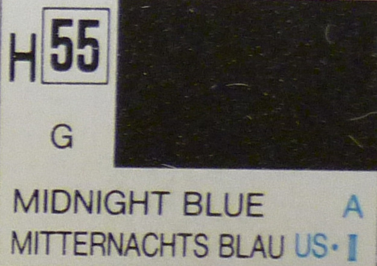 COLORI MODELLISMO MIDNIGHT BLUE GLOSS ml 10 Pz.6 GUNZE GU0055