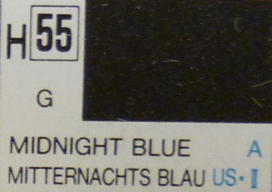 COLORI MODELLISMO MIDNIGHT BLUE GLOSS ml 10 Pz.6 GUNZE GU0055