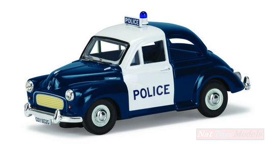 MODELLINO IN SCALA COMPATIBILE CON MORRIS MINOR 1000 POLICE 1:43 VANGUARDS VA05809