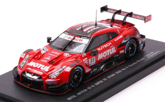 MODELLINO IN SCALA COMPATIBILE CON MOTUL AUTECH GT-R N.23 SUPER GT500 2020 SUZUKA WINNER MATSUDA-QUINTARELL EBBRO EB45767