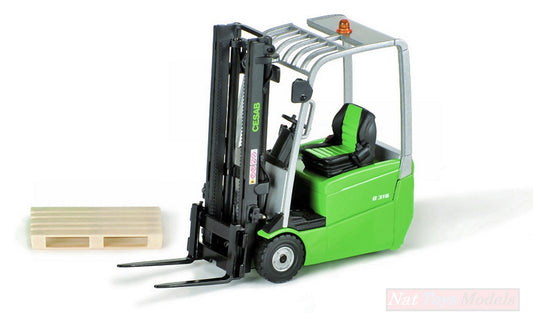 SCALE MODEL COMPATIBLE WITH FORKLIFT B 316 CESAB BRANDED FORKLIFT 1:23 ROS RS00145