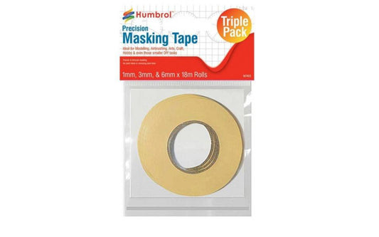 COLORI MODELLISMO NASTRO PER MASCHERATURE PRECISION MASKING TAPE SET HUMBROL AG5110