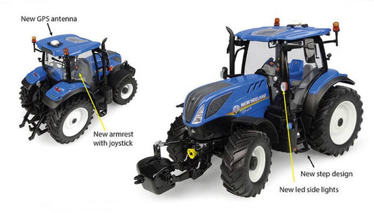 SCALE MODEL COMPATIBLE WITH NEW HOLLAND T7.165S 1:32 UNIVERSAL HOBBIES UH6365