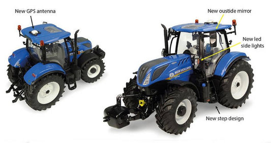 SCALE MODEL COMPATIBLE WITH NEW HOLLAND T7.190 AUTO COMMAND 1:32 UNIVERSAL HOBBIES UH6363