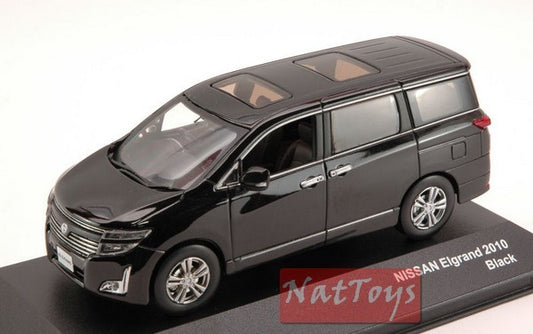 SCALE MODEL COMPATIBLE WITH NISSAN ELGRAND 2010 BLACK 1:43 JCOLLECTION JC208