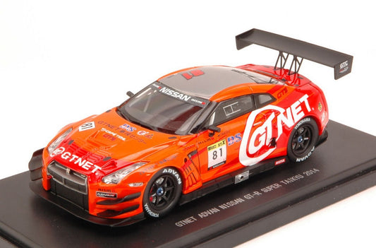 SCALE MODEL COMPATIBLE WITH NISSAN GT-R GTNET ADVAN N.81 SUPER TAIKYU 2014 1:43 EBBRO EB45314