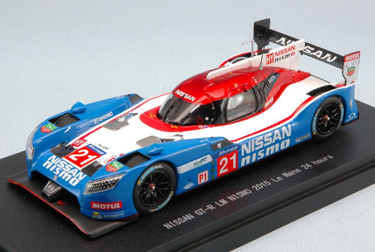 SCALE MODEL COMPATIBLE WITH NISSAN GT-R N.21 DNF LM 2015 MATSUDA-ORDONEZ-SHULZHITSKIY 1:43 EBBRO EB45254