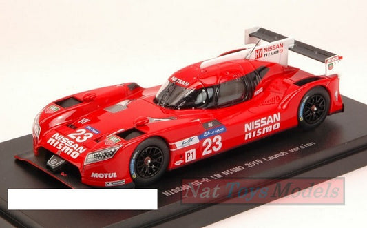 SCALE MODEL COMPATIBLE WITH NISSAN GT-R N.23 LM NISMO 2015 LAUNCH VERSION 1:43 EBBRO EB45250