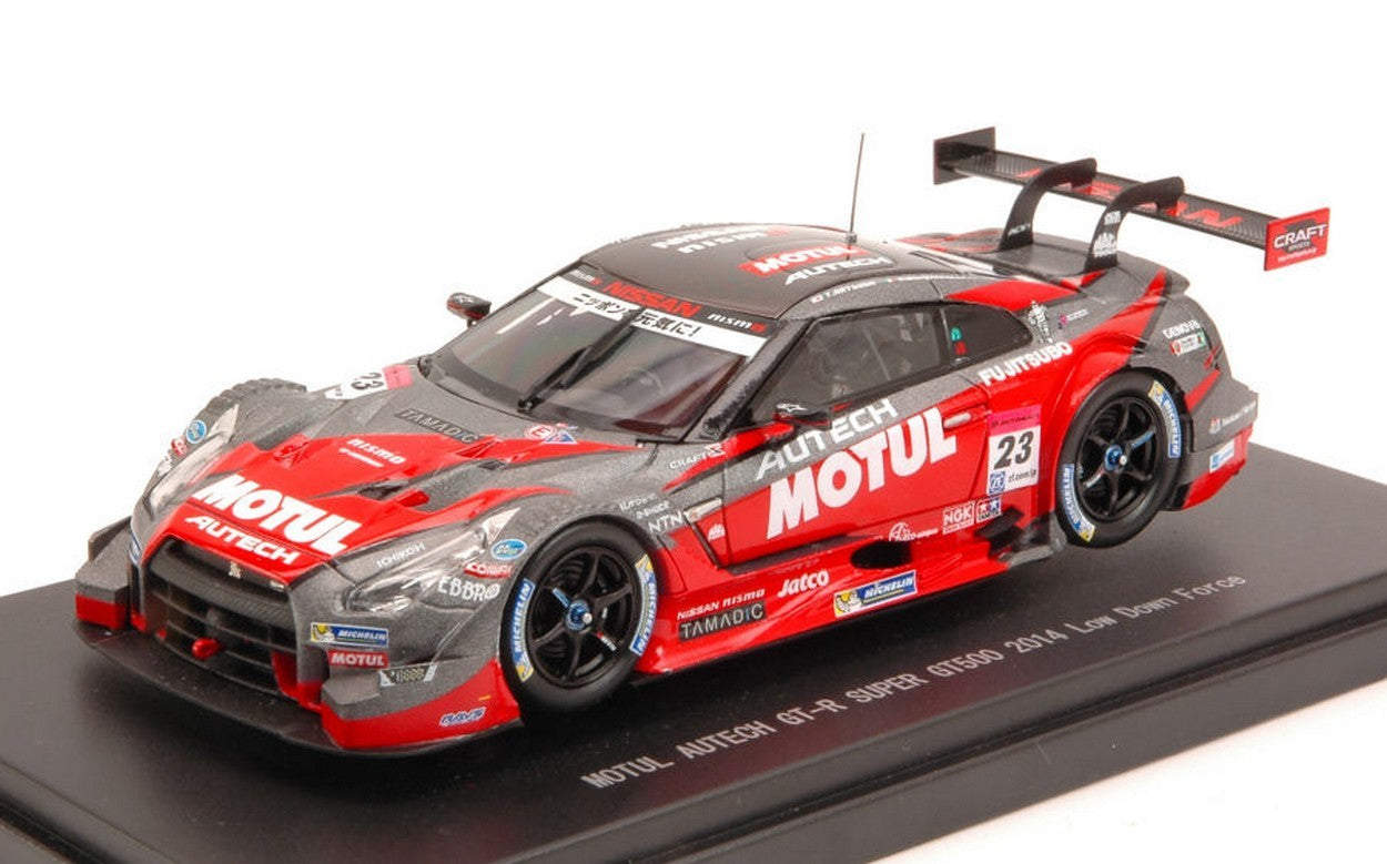 SCALE MODEL COMPATIBLE WITH NISSAN GT-R N.23 WINNER SUPER GT500 2014 T.MATSUDA-R.QUINTARELLI 1:43 EBBRO EB45100