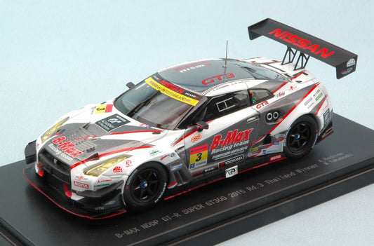 SCALE MODEL COMPATIBLE WITH NISSAN GT-R N.3 WINNER THAILAND SUPER GT300 K.HOSHINO-M.TAKABOSHI 1:43 EBBRO EB45290