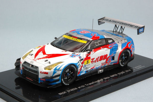 SCALE MODEL COMPATIBLE WITH NISSAN GT-R N.5 NC SUPER GT300 2014 T.TAMANAKA-J.JAMASHITA 1:43 EBBRO EB45077