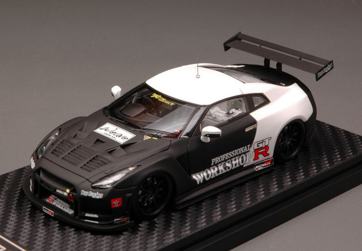 MODELLINO IN SCALA COMPATIBILE CON NISSAN GT-R (R35) TEST CAR 2010 1:43 HPI RACING HPI8316