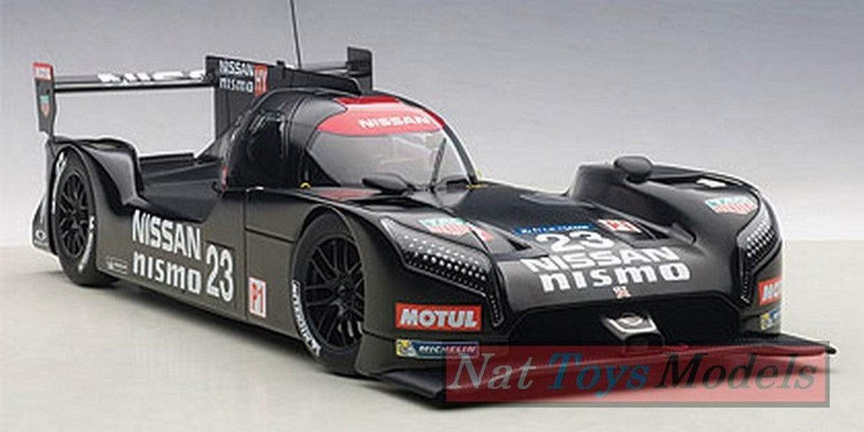 MODELLINO IN SCALA COMPATIBILE CON NISSAN GT-R TEST CAR LE MANS 2015 LIMITED 1500 PCS 1:18 AUTOART AA81577