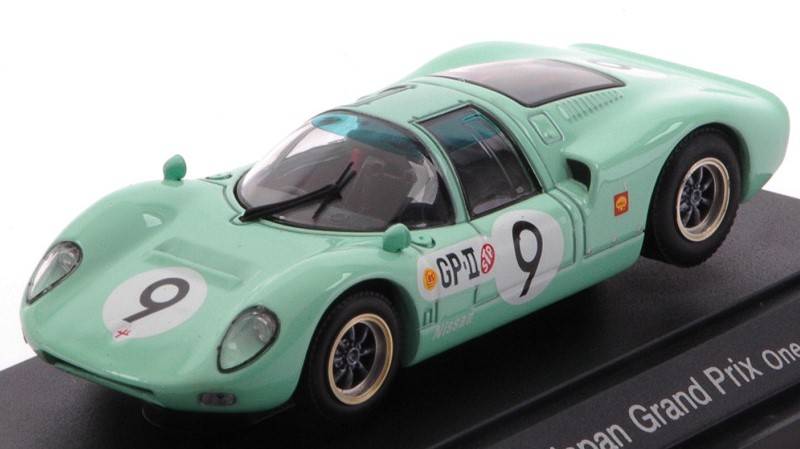 MODELLINO IN SCALA COMPATIBILE CON NISSAN R380II N.9 JAPAN GRAND PRIX 1967 1:43 EBBRO EB44705