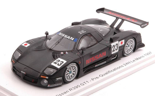 MODELLINO IN SCALA COMPATIBILE CON NISSAN R390 GT1 N.23 PRE-QUALIF.LM 1997 HOSHINO-COMAS-KAGEYAMA 1:43 SPARK MODEL S3575