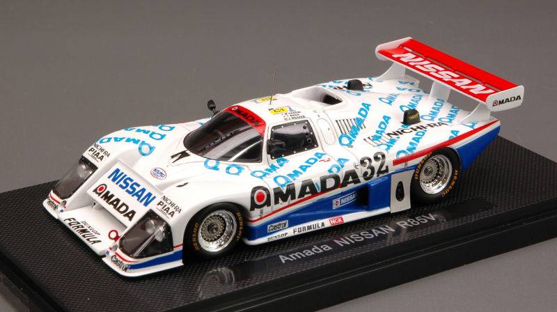 SCALE MODEL COMPATIBLE WITH NISSAN R85V N.32 16th LE MANS 1986 WEAVER-HASEMI-WADA 1:43 EBBRO EB44508