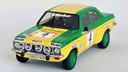 SCALE MODEL COMPATIBLE WITH OPEL ASCONA ALPENFAHRT RALLY 1973 ROHRL/BERGER 1:43 TROFEU TFDSN70