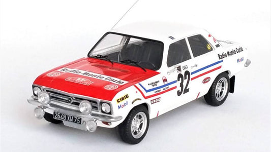 SCALE MODEL COMPATIBLE WITH OPEL ASCONA N.32 12th MONTE CARLO RALLY 1972 BEAUMONT/BICHE 1:43 TROFEU TFDSN61