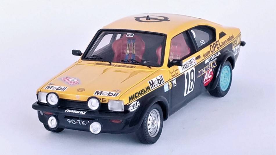 SCALE MODEL COMPATIBLE WITH OPEL KADETT GT/E MONTE CARLO RALLY 1978 CARLSSON/DE JONG 1:43 TROFEU TFDSN69