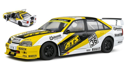 MODELLINO IN SCALA COMPATIBILE CON OPEL OMEGA EVO 500 TEAM IRMSCHER N.36 DTM 1991 F.ENGSTLER 1:18 SOLIDO SL1809702