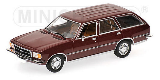 SCALE MODEL COMPATIBLE WITH OPEL REKORD D CARAVAN 1975 BROWN 1:43 MINICHAMPS PM400044012