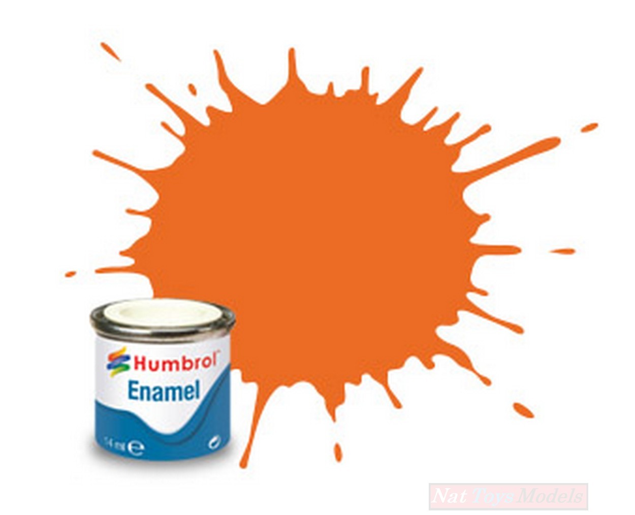 COLORI MODELLISMO ORANGE Pz.6 HUMBROL HB0046