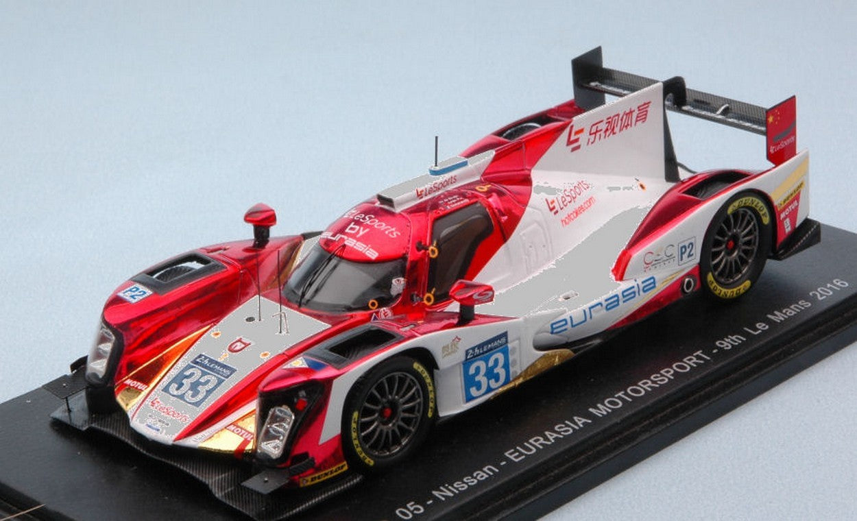 SCALE MODEL COMPATIBLE WITH ORECA 05 N.33 9th LM 2016 P.JUNJIN-T.GOMMENDY-NPDE BRUIJIN 1:43 SPARK MODEL S5116