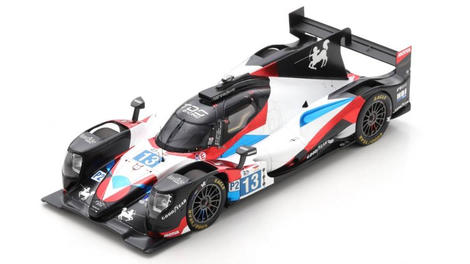 MODELLINO IN SCALA COMPATIBILE CON ORECA 07 GIBSON N.13 8th LM 2022 DE VRIES-BECHE-VAN DER HELM 1:18 SPARK MODEL 18S807