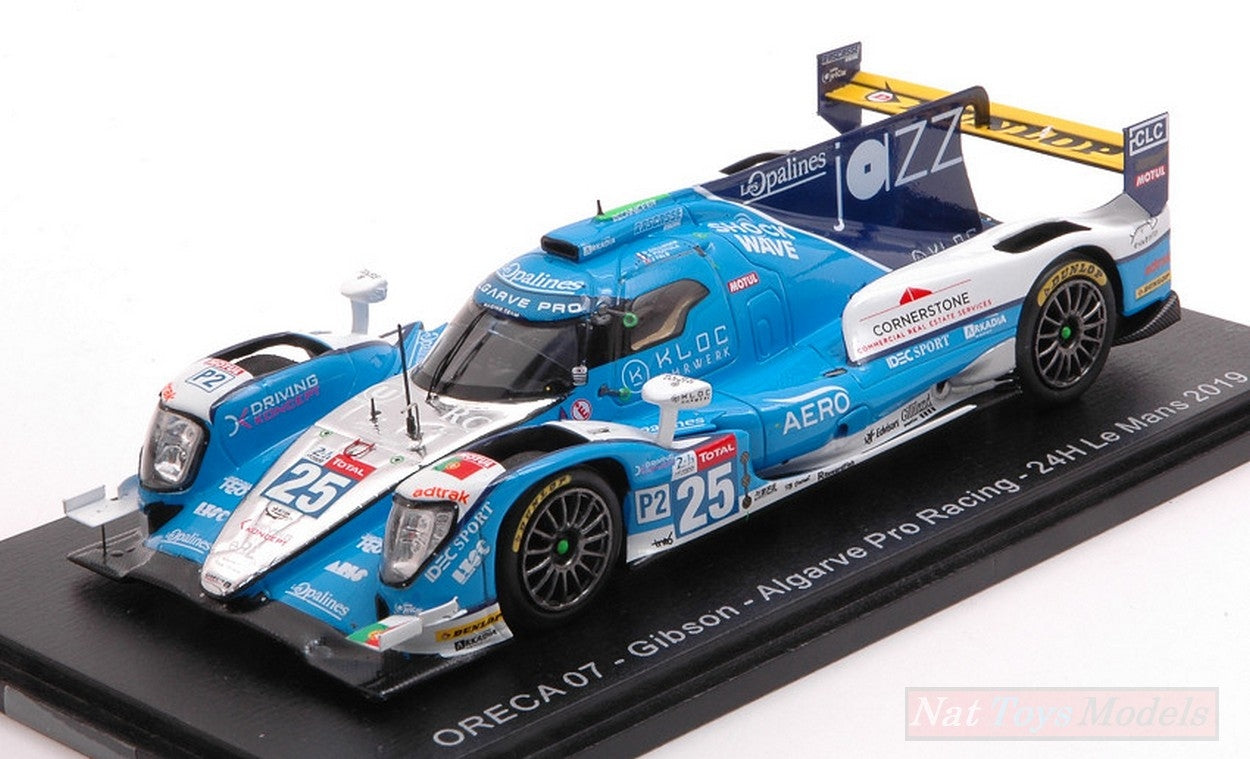 MODELLINO IN SCALA COMPATIBILE CON ORECA 07 GIBSON N.25 LM 2019 D.ZOLLINGER-A.PIZZITOLA-J.FALB 1:43 SPARK MODEL S7911