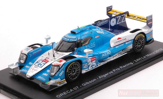 MODÈLE RÉDUIT COMPATIBLE AVEC ORECA 07 GIBSON N.25 LM 2019 D.ZOLLINGER-A.PIZZITOLA-J.FALB 1:43 SPARK MODEL S7911