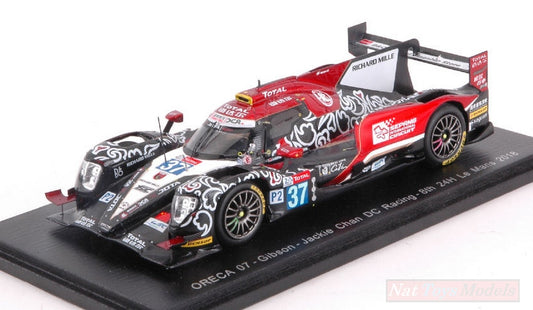 SCALE MODEL COMPATIBLE WITH ORECA 07 - GIBSON N.37 8th LM 2018 J.JAAFAR-N.JEFFRI-W.TAN 1:43 SPARK MODEL S7022