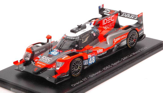 MODELLINO IN SCALA COMPATIBILE CON ORECA 07 GIBSON N.48 LM 2021 LAFARGUE-CHATIN-PILET 1:43 SPARK MODEL S8253