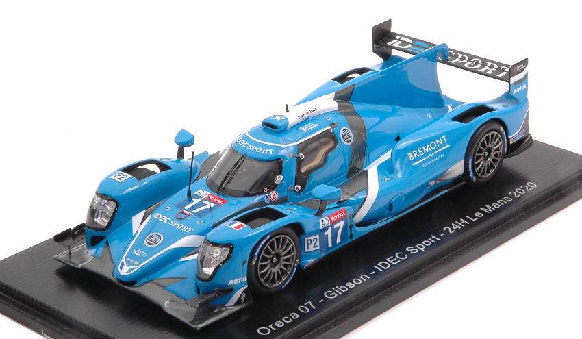 SCALE MODEL COMPATIBLE WITH ORECA 07 N.17 LM 2020 J.KENNARD-P.PILET-K.TILLEY 1:43 SPARK MODEL S7961