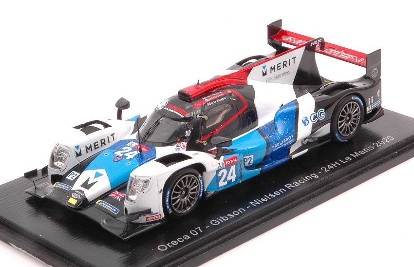 SCALE MODEL COMPATIBLE WITH ORECA 07 N.24 LM 2020 G.GRIST-A.KAPADIA-A.WELLS 1:43 SPARK MODEL S7964