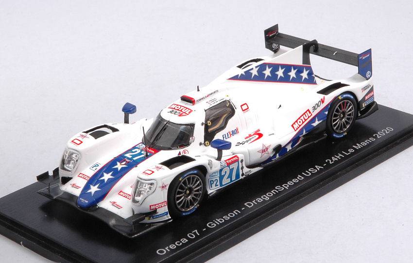 SCALE MODEL COMPATIBLE WITH ORECA 07 N.27 LM 2020 B.HANLEY-H.HEDMAN-R.VAN DER ZANDE 1:43 SPARK MODEL S7967