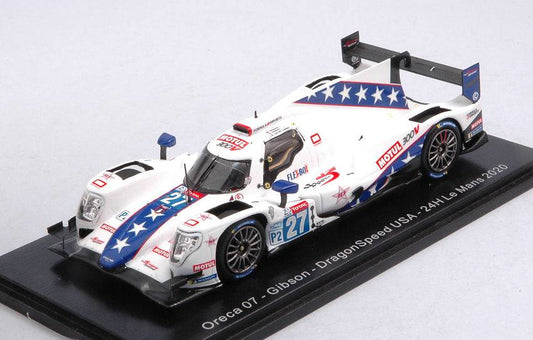 MODELLINO IN SCALA COMPATIBILE CON ORECA 07 N.27 LM 2020 B.HANLEY-H.HEDMAN-R.VAN DER ZANDE 1:43 SPARK MODEL S7967