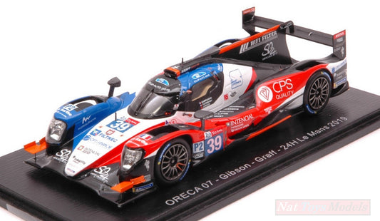 SCALE MODEL COMPATIBLE WITH ORECA 07 N.39 LM 2019 GOMMENDY-CAPILLAIRE-HIRSCHI 1:43 SPARK MODEL S7922