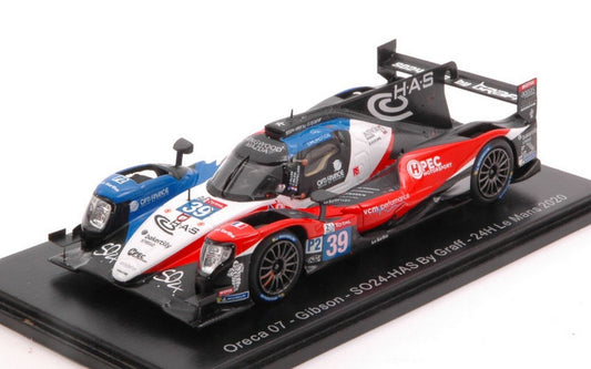 SCALE MODEL COMPATIBLE WITH ORECA 07 N.39 LM 2020 J.ALLEN-V.CAPILLAIRE-C.MILESI 1:43 SPARK MODEL S7979