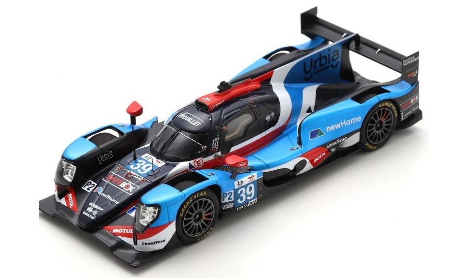 MODELLINO IN SCALA COMPATIBILE CON ORECA 07 N.39 LM 2022 E.TROUILLET-S.PAGE.D.DROUX 1:43 SPARK MODEL S8634