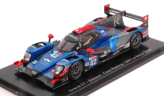 SCALE MODEL COMPATIBLE WITH ORECA 07 N.42 LM 2020 A.BORGA-A.COIGNY-N.LAPIERRE 1:43 SPARK MODEL S7980