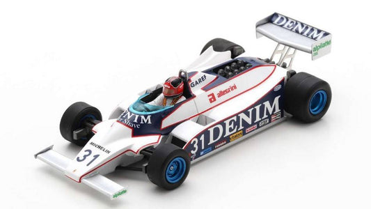 SCALE MODEL COMPATIBLE WITH OSELLA FA1B PIERCARLO GHINZANI 1981 N.31 BELGIAN GP 1:43 SPARK MODEL S7252