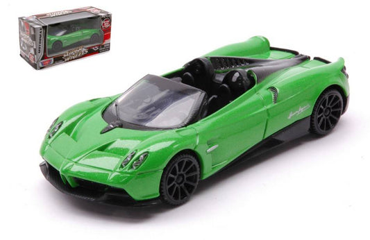 SCALE MODEL COMPATIBLE WITH PAGANI HUAYRA ROADSTER 2017 GREEN 1:43 MOTORMAX MTM79340GN