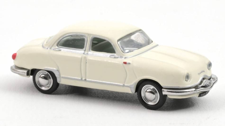 SCALE MODEL COMPATIBLE WITH PANHARD DYNA Z12 1957 WHITE 1:87 NOREV NV451898