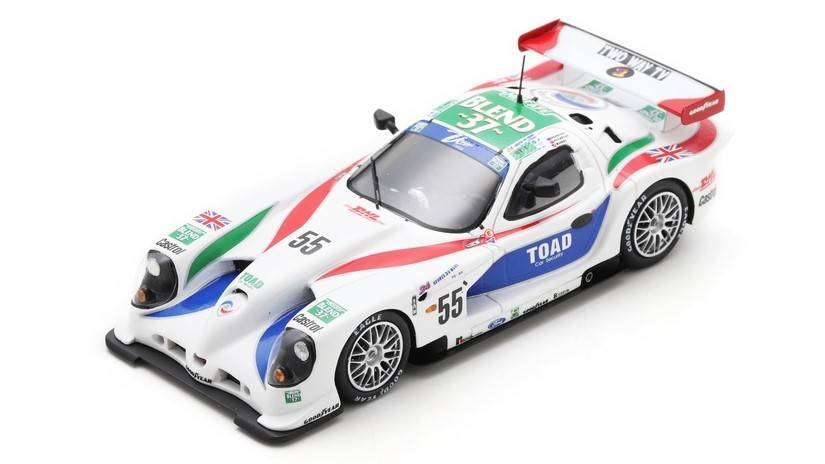 MODELLINO IN SCALA COMPATIBILE CON PANOZ ESPERANTE N.55 LM 1997 D.BUNDY-D.BRABHAM-P.MCCARTY 1:43 SPARK MODEL S5026