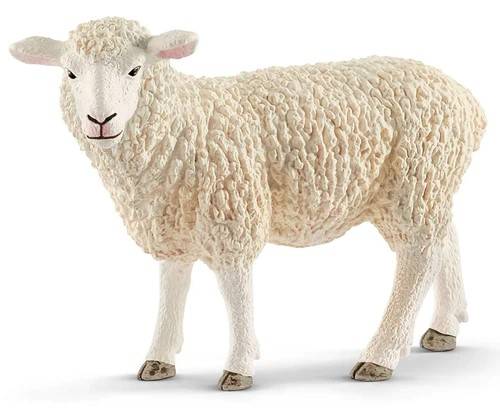 SCALE MODEL COMPATIBLE WITH SCHLEICH SHEEP SCH13882 3D MODEL FIGURES