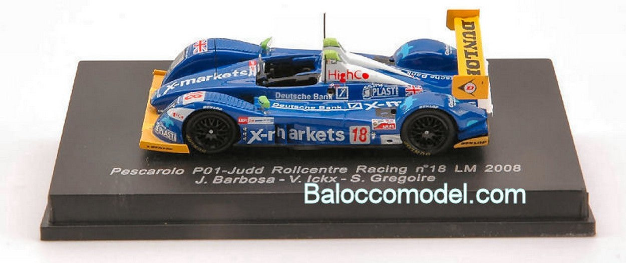 SCALE MODEL COMPATIBLE WITH PESCAROLO JUDD N.18 LM 2008 1:87 SPARK MODEL S87093